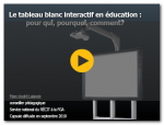 Le tableau blanc interactif: une réflexion