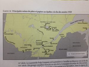 carte pâtes et papiers