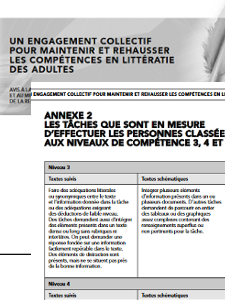 Avis du Conseil supérieur de l'éducation sur la littératie