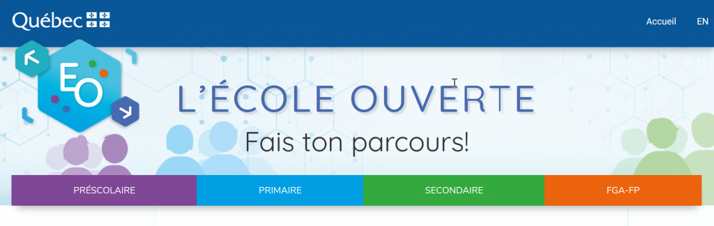 Site de l'école ouverte